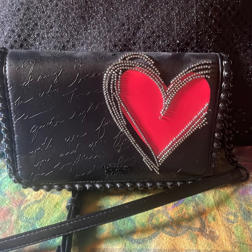 Victoria’s Secret purse with red heart